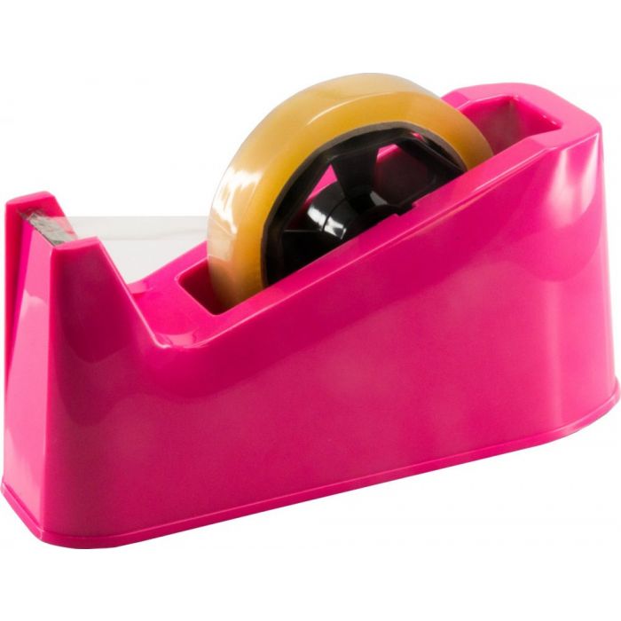 Tape Dispenser Osmer Large 75mm Dual Core Pink